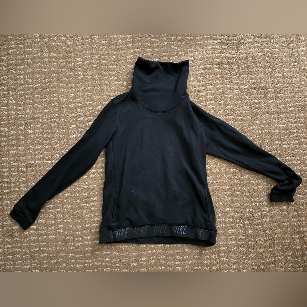 Nike Black Dri-FIT Apparel Turtleneck Sweater